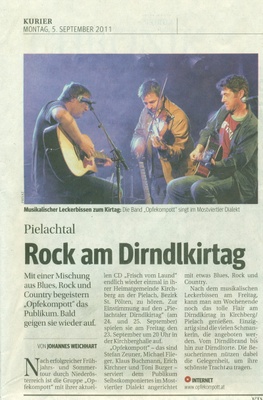 "Kurier" September 2011